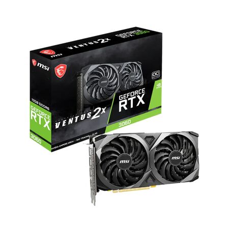 Placa de Video MSI Geforce RTX 3060 VENTUS 2X 12G OC V1