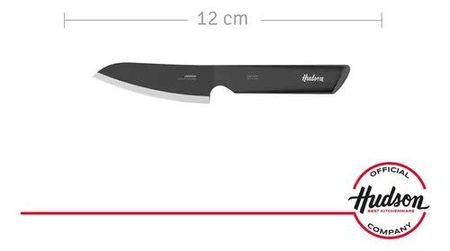 CUCHILLO UTILITARIO LÍNEA 5 DESIGN HUECO INOX C/ANTIADHERENTE NEGRO