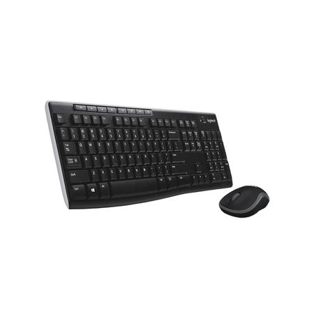 Combo Teclado y Mouse Inalámbrico Logitech MK270