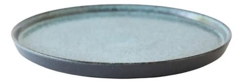 Set 6 Plato Postre Vajilla Neo Avant Garde 21 Cm Stoneware Azul - Vista 3