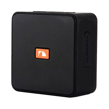 Parlante Bluetooth Agua Ipx7 Nakamichi Cubebox 5w Potencia - Negro