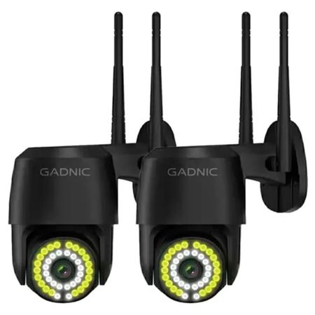 Kit x2 Cámara de Seguridad Gadnic Audio Bidireccional
