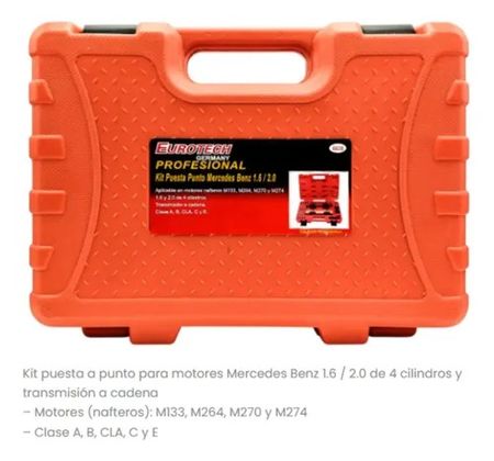 Cadena de Distribución Eurotech Mercedes M270 M274 M133