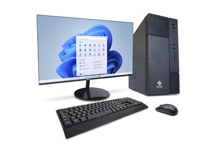 PC EXO READY D6-S5485  + Monitor 24” FullHD  Intel i5-12va Ram 8gb Ssd 480gb W11 Home