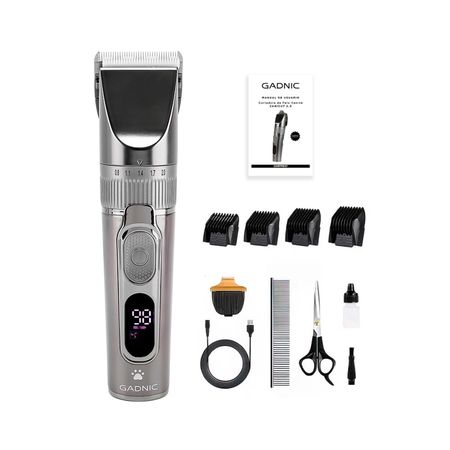 Cortadora de Pelo Gadnic Canina Para Mascotas Recargable 