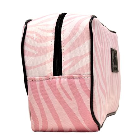 Neceser bolso de mano Organizador Cebra Rosa