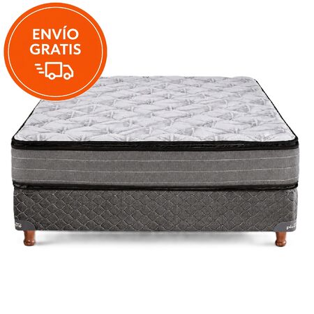 Sommier Y Colchon Piero Nova 190X80X25 Espuma Alta Densidad