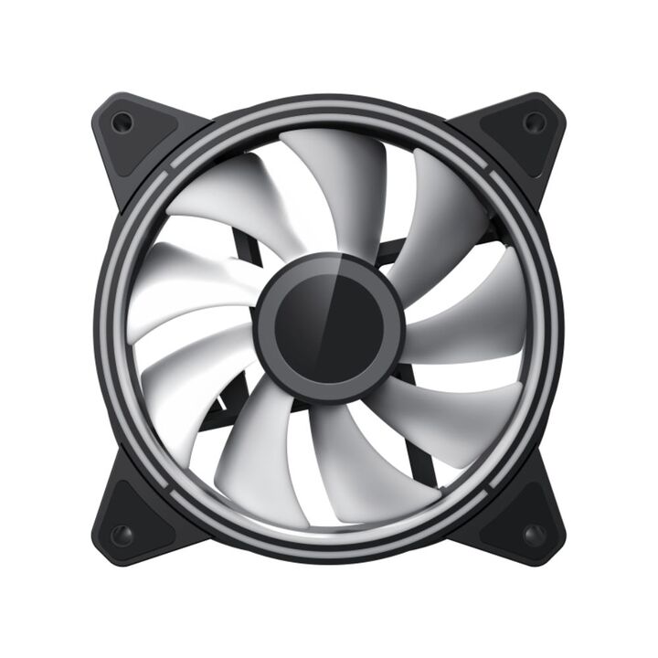 Fan Gamemax Para Gabinete 120mm ARGB FN-12RAINBOW-QI - Vista 4