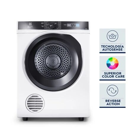 Secarropas Por Calor Electrolux ESES208B Autosense 8Kg Blanco