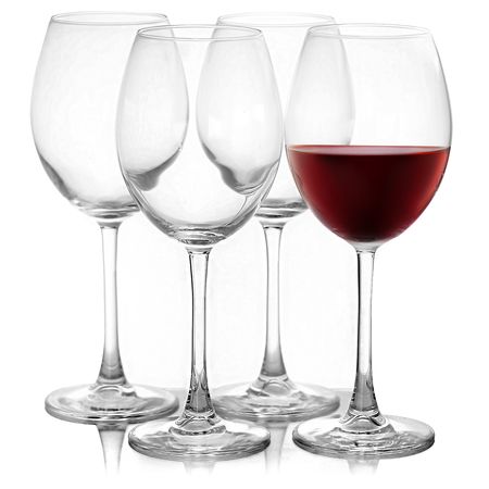 Set X 4 Copa Copon Vaso Vino Vidrio 550  Enoteca Pasabahce 