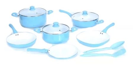 Set De 9 Piezas Carol Celeste ( 57237- CES)