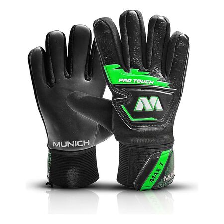 Guantes De Arquero Munich Max.t Ninos Verde - Negro 7