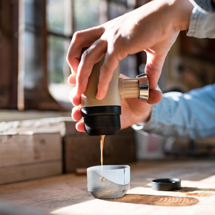 Cafetera Portátil Wacaco Minipresso NS2 Negra - Vista 3