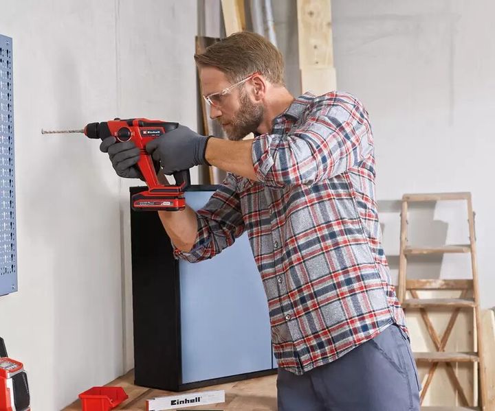 Einhell Rotomartillo Inalambrico TE-HD 18/12 Li - Solo - Vista 4