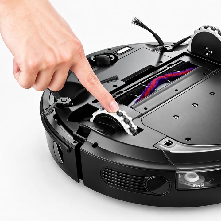Aspiradora Robot Midea M7 Laser Smart Trapeadora WiFi 4000Pa - Vista 4