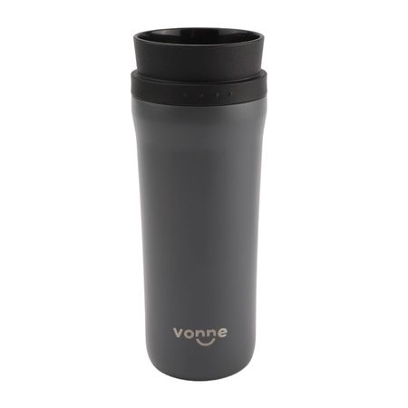 Vaso Termico Vonne Tapa 360 Gris