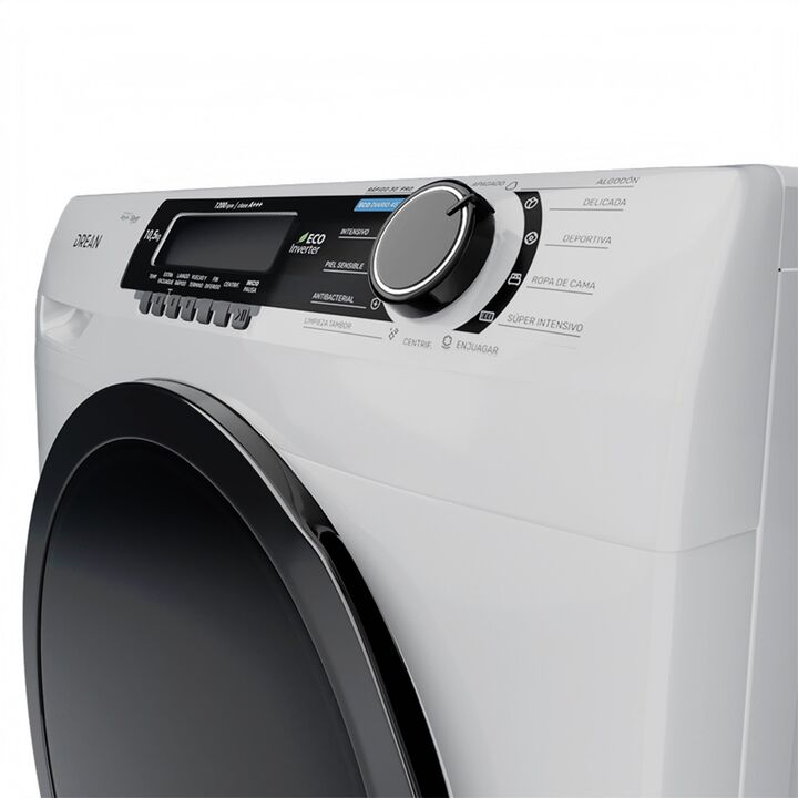 Lavarropas Drean LCFDR1012SB Inverter 10.5 Kg - Vista 4