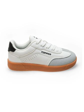 Zapatillas Topper Polaris Kids Niños Moda Blanco