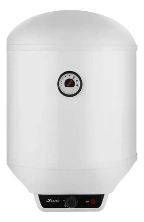 Termotanque Eléctrico Siam 50 Lts Conexión De Agua Inferior Temperatura Ajustable