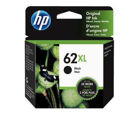 Cartucho HP 62XL Black Ink Cartridge