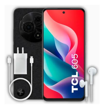 Celular TCL 605 (128+4GB) Black