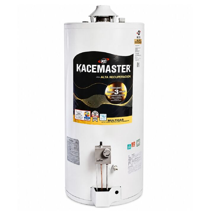 Termotanque a Gas Kacemaster 90L Carga Superior - Vista 2