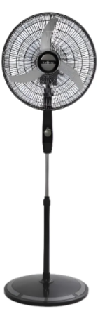 Liliana Vpc20b De Pie 20 Negro Plateado Metal Cantidad De Aspas 3 Diámetro 20