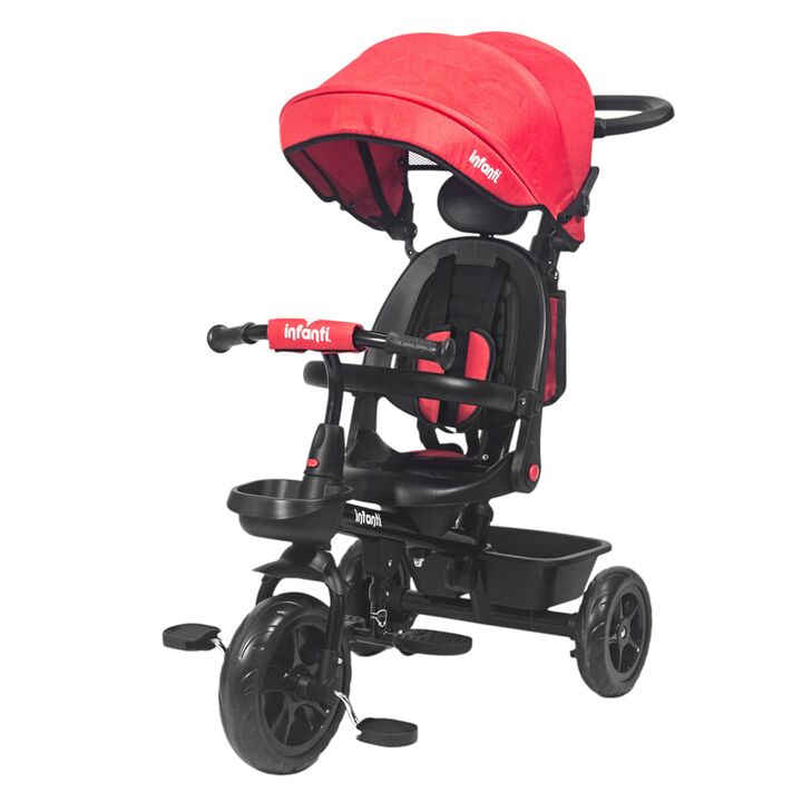 Triciclo multifuncional Infanti JY-T07B rojo - Vista 1
