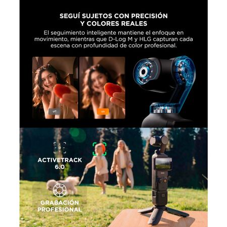 Osmo Pocket 3 Creator Combo DJI Cámara 4K