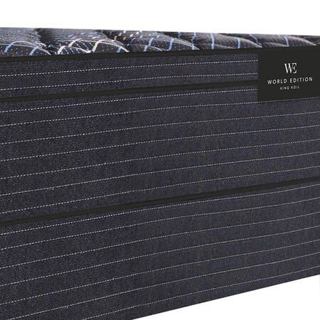 Colchon King Koil Aspen 1 Plaza 80x190 Resortes LFK con Euro pillow de Espuma Firme