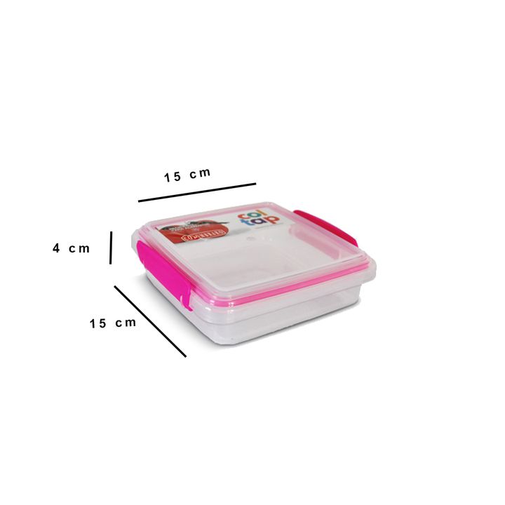 Set de 4 Contenedores De Alimentos Coltap Colombraro - Vista 3