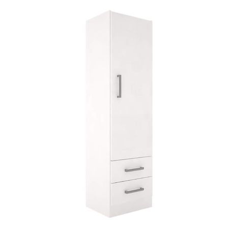 MULTIFUNCION C/PATAS ORLANDI BL 406 BAHIA - BLANCO, 1 PUERTA, 2 ESTANTES, 2 CAJONES