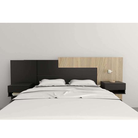 Respaldo Funcional Extensible Tables Cod: 6447 Olmo Finlandes-Negro