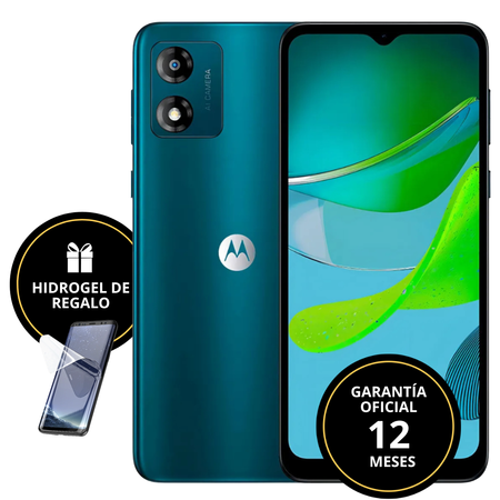 MOTO E13 XT2345-2 ROM 64GB RAM 2GB (C:AZUL TURQUESA NACIONAL)