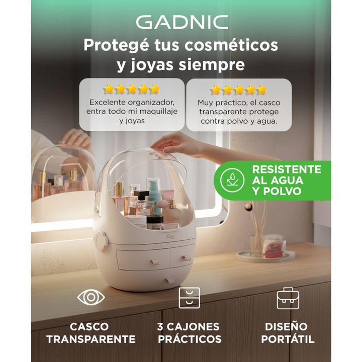 Organizador de Cosméticos y Joyería Gadnic Beaut-y A Prueba de Agua - Vista 2