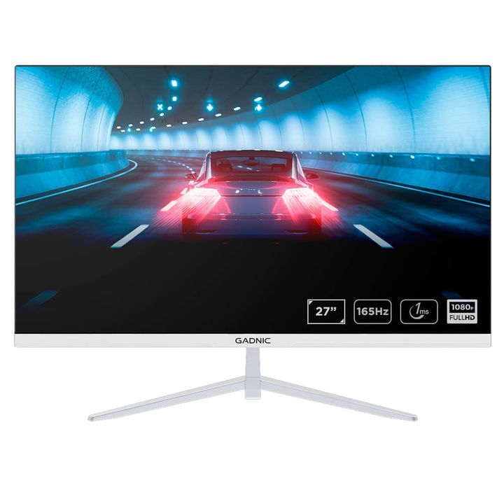 Monitor Gaming Gadnic 27 Plana IPS FHD 165 Hz Sin Bordes 1 Ms - Vista 1