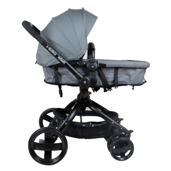 Cochecito con asiento gira 360 I-Giro Infanti gris - Vista 10