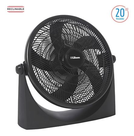 Ventilador Turbo Reclinable 20" de pared y de piso Liliana (VTF20P)