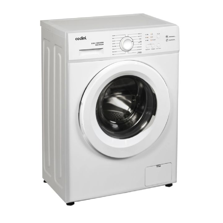 LAVARROPAS CODINI AIAFE6010B FRONTAL 6 KG 1000 RPM INVERTER BLANCO - Vista 3
