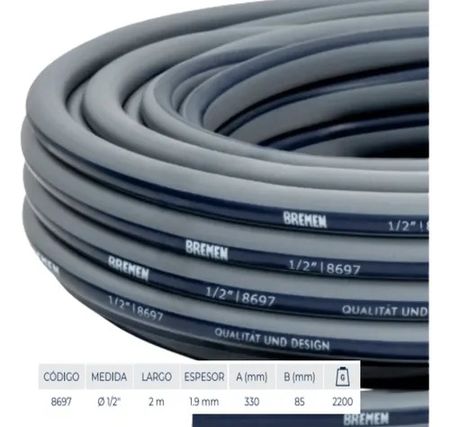 Manguera de Riego Bremen 3 Capas 1/2 Pulgada 20 Metros