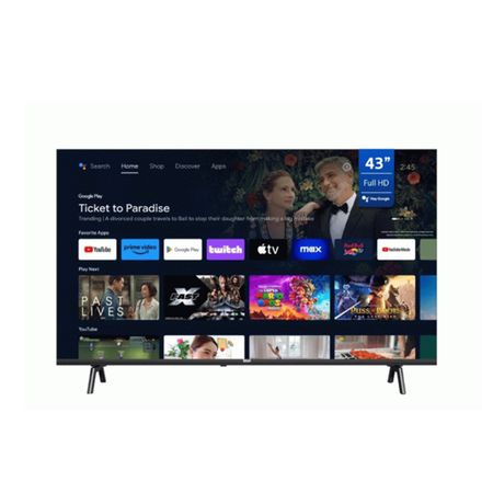 Smart TV Led 43" Full HD Bgh Con Android Negro B4325fs5a