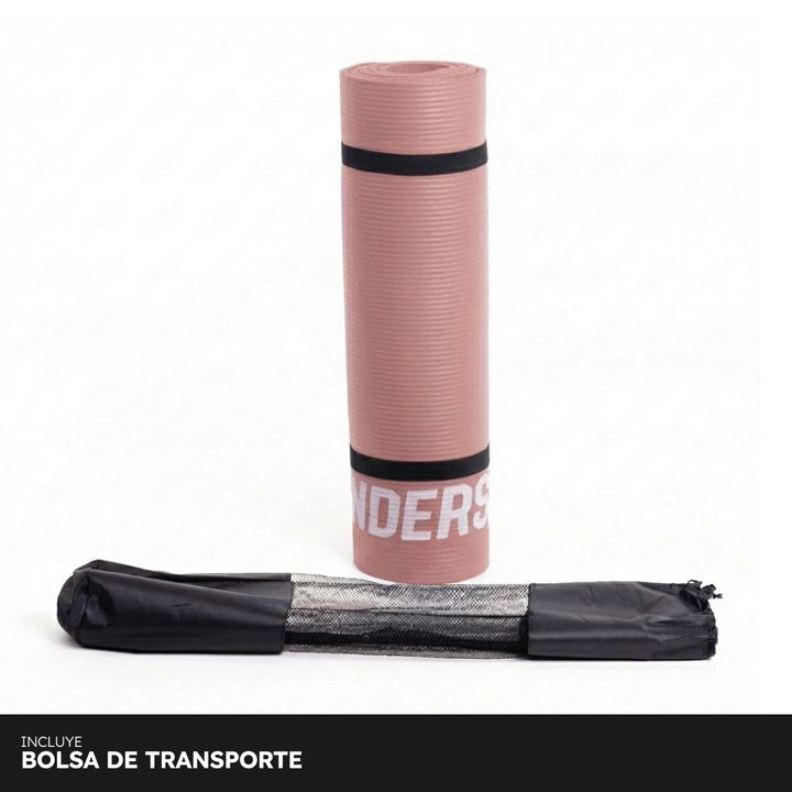 Mat de Entrenamiento 10mm con Bolso Randers ARG-031RC Rosa Coral Calm Collection - Vista 5