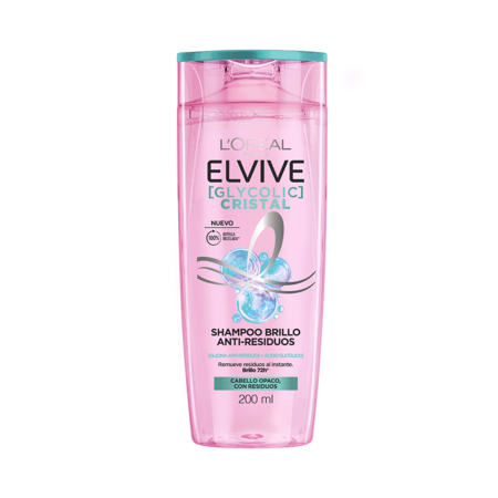Shampoo Elvive Glycolic Cristal