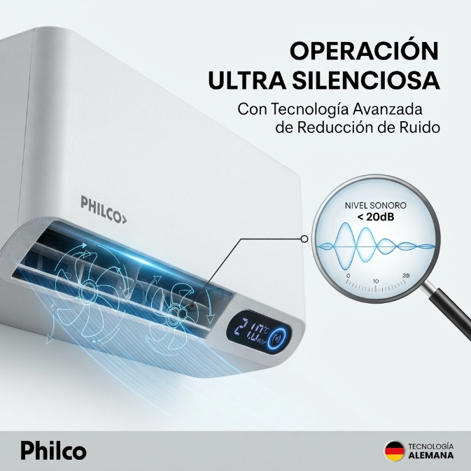 Aire Acondicionado Philco PHIN39HC2AWFPI 3900W Frio Calor Split Inverter - Vista 3