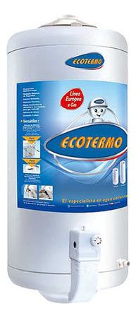 Termotanque A Gas Ecotermo Le80 De Carga Superior 80l
