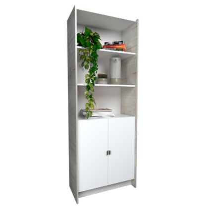 ESTANTERIA GRANDE PTA/BAJ A3036 NEV/EVE