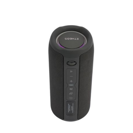 Parlante Portatil Bluetooth 4 Vias Appips4n Etheos