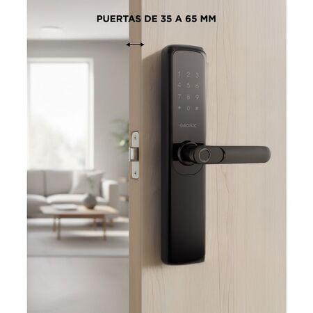Cerradura Biométrica Gadnic Smart-L Huella Digital Bluetooth