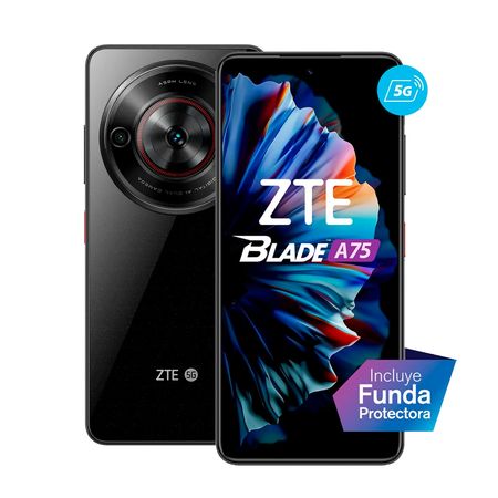Celular Zte A75 5g 256 Gb 4 Gb Ram Negro Zte A75 Ne