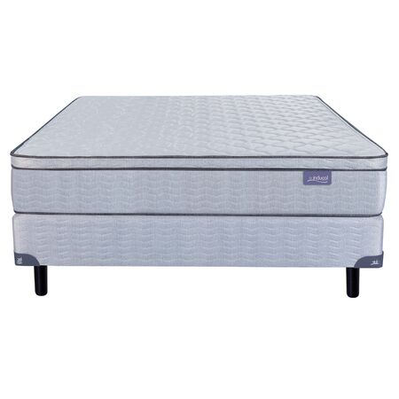 Colchon y Sommier Inducol Pravia 2 Plazas 130x190x24 Resortes Bonnell con Euro pillow Firme